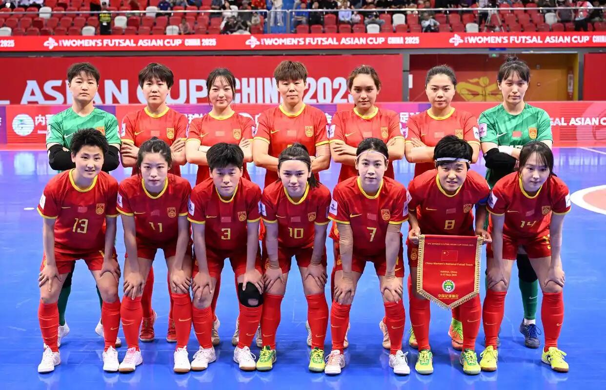 亚洲足球女子比赛中国队势不可挡